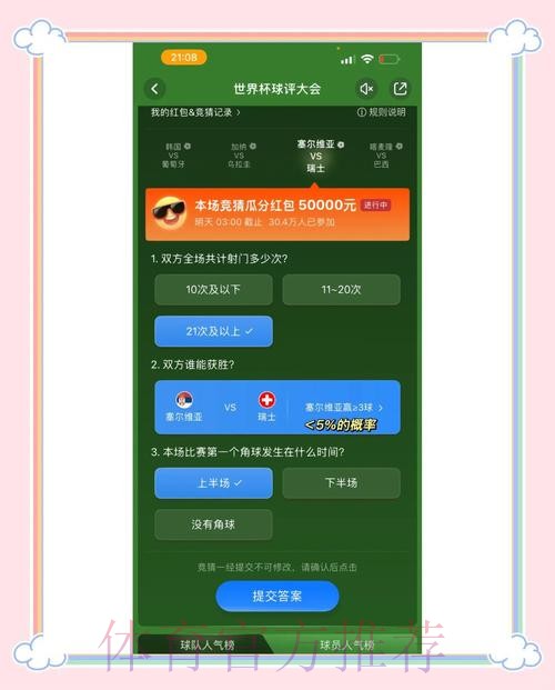 高清热门世界杯竞猜技巧解析